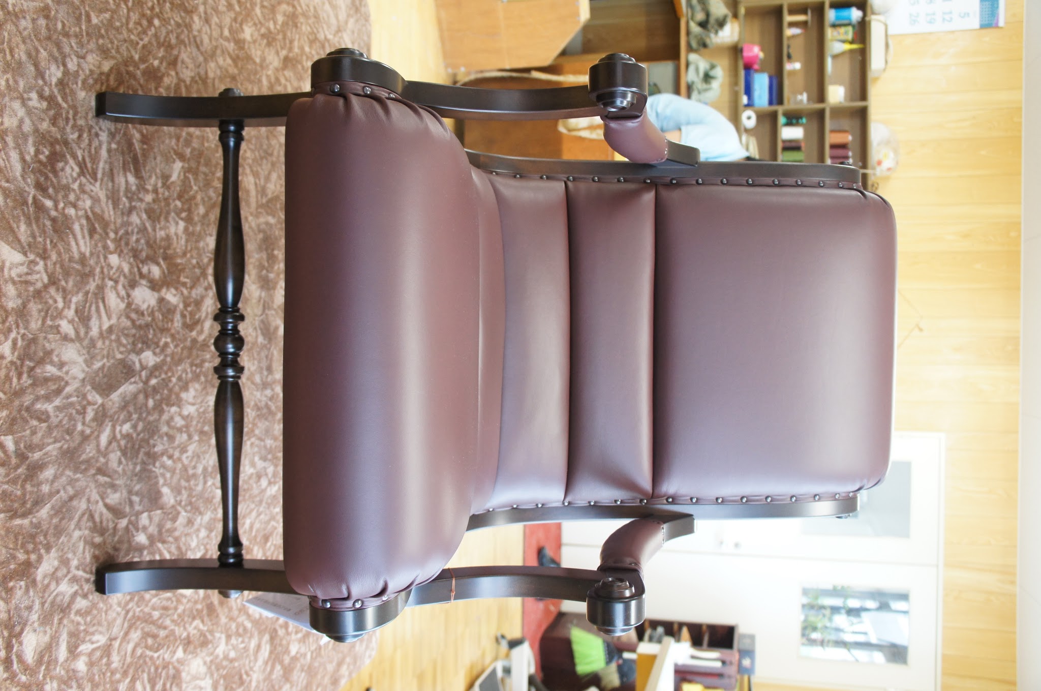 【美品】ダニエル家具　横浜クラシック家具　ブーツ　２人掛け　ソファ　樺桜無垢材 楽天市場】SALE 横浜ダニエル/Daniel Bootブーツ 西洋アンティーク 2